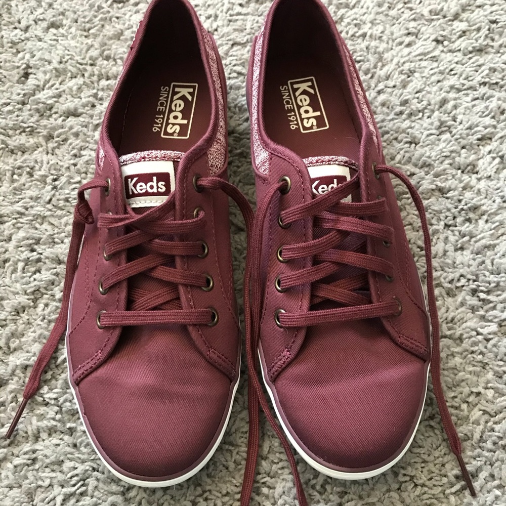 Keds Burgundy Coursa Sneaker